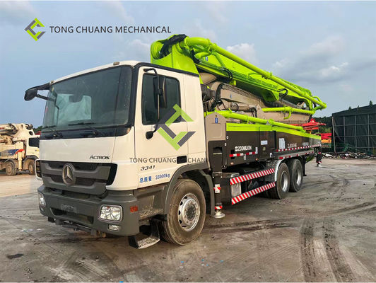 Xe tải bơm bê tông đã qua sử dụng được tái sản xuất Xe tải 47 mét