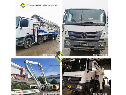 Mua Tái tạo xe bơm bê tông đã qua sử dụng Zoomlion với khung gầm Mercedes-Benz 8 × 4 online manufacture