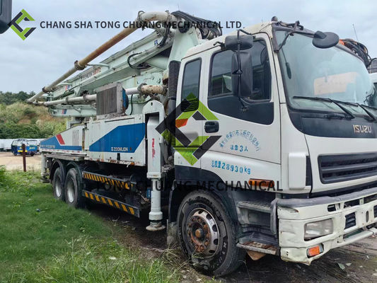 Mua Năm 2011 Zoomlion ISUZU Chassis 38 M Xe bơm bê tông 5 xi lanh và 5 cột online manufacture