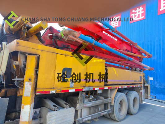 Mua Năm 2008 tái sản xuất xe bơm bê tông cũ Putzmeister 38 mét online manufacture