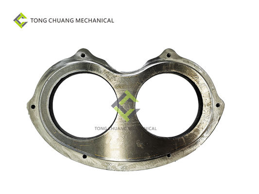Bộ phận bơm bê tông Sany chống mài mòn Spectacle Wear Plate DN200 / DN230 / DN260