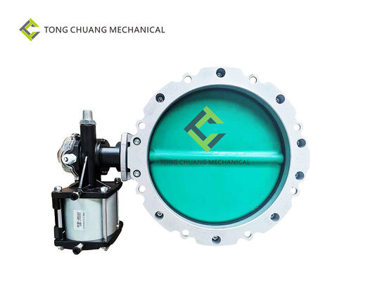 V1FS300GBN Van bướm vận hành bằng khí nén Hợp kim nhôm mặt bích đơn