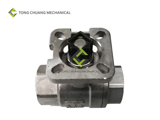 Bộ phận nhà máy trộn bê tông Q641F Van bi khí nén với ren bên trong