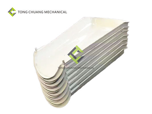 Bộ phận máy trộn xe tải bê tông có thể tùy chỉnh 10-16 Vuông dỡ hàng Máy trộn bê tông