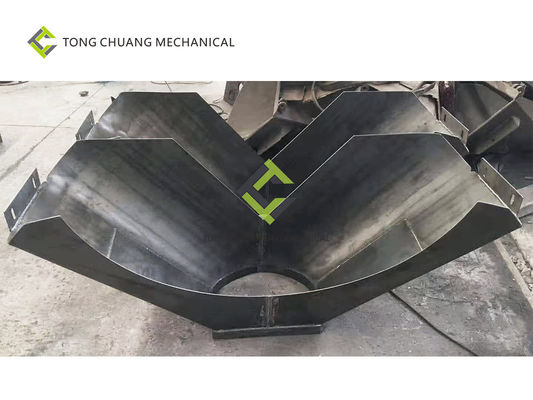 Xả phụ kiện xe trộn bê tông 6-16 Phễu xe tải máy trộn vuông