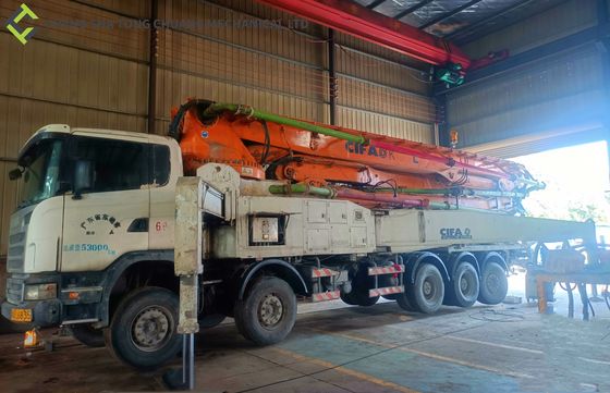 CIFA 58m Scania Chassis Xe tải bơm bê tông đã qua sử dụng