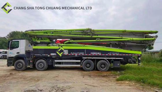 Zoomlion Công nghiệp nặng Xe bơm bê tông đã qua sử dụng 59m Zlj5442thbbe 59x-6rz