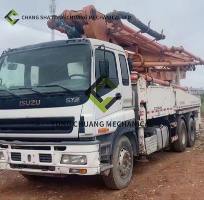 Năm 2013 Zoomlion ISUZU Chassis 40 M Xe bơm bê tông 5 xi lanh và 5 cột