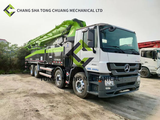 Năm 2014 Zoomlion Mercedes Benz Chassis Xe bơm bê tông 52 mét 6 xi-lanh 6 thanh