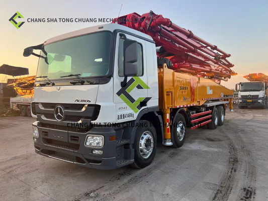 Sany Mercedes Benz Chassis 56 M Xe bơm bê tông 6 xi lanh 6 cột