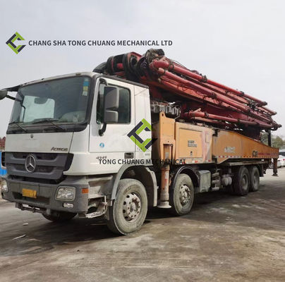 56M 8x4 xe tải bơm bê tông cũ trên khung gầm Mercedes Benz