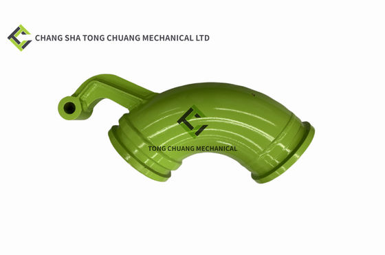 Zoomlion 4.0 máy bơm bê tông phụ tùng Outlet Bend Pipe 0219S 280mm Inner Arc Length