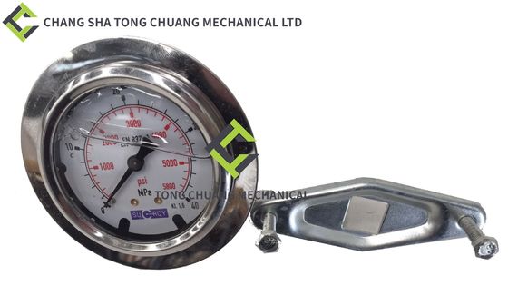 Phụ tùng phụ tùng của xe bơm bê tông của ngành công nghiệp nặng và Zoomlion, máy đo áp suất Ds63-40mpa1019900047