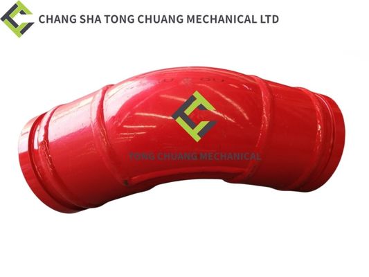 Sany And Zoomlion Phần máy bơm bê tông ống thẳng cong đôi 10455165