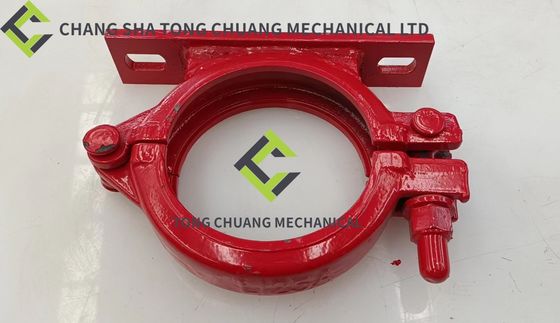 Sany và Zoomlion bê tông máy bơm ống kẹp 125B VI với hai lỗ cho ghế / Đỏ 0164671C0800 \ HBG3.12