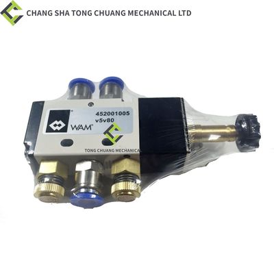 Bộ phận phụ tùng xe máy bơm bê tông Zoomlion Van hướng điện từ V5V80 Với cuộn dây điện từ (220V)
