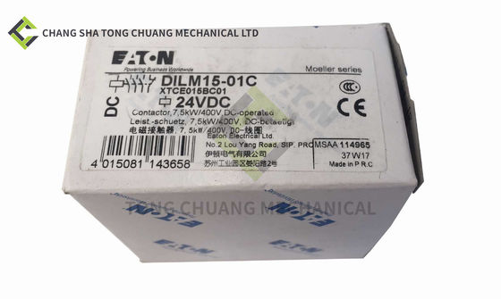 Phụ tùng phụ tùng của máy bơm bê tông Zoomlion, Máy tiếp xúc cho tủ điều khiển điện DILM15-01C (24VDC) 1020301221