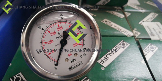 Sany DS63-25 MPA Pressure Gauge Màu đen 0,24kg cho xe tải bơm trên tàu và bơm kéo