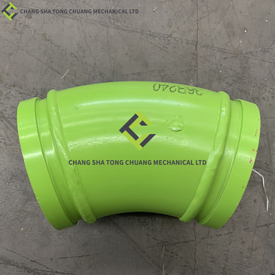 Bơm cong lớp hai ống 125 * R240-36 Sany và Zoomlion Băng máy bơm xe phụ kiện