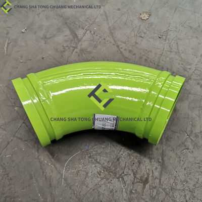 Ống uốn cong hai lớp khuỷu tay hai lớp 125 * R232-60 cho Sany và Zoomlion phụ kiện xe tải bơm