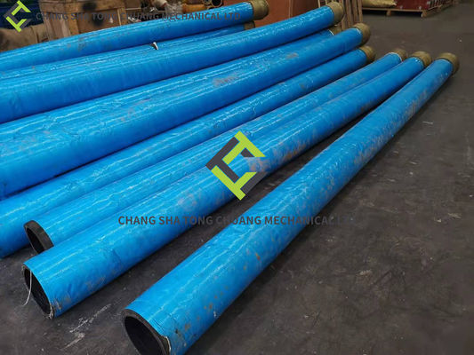 Sany công nghiệp nặng và Zoomlion công nghiệp nặng bê tông máy bơm xe phụ kiện ống 125B * 3000 đầu duy nhất 4 lớp dây thép