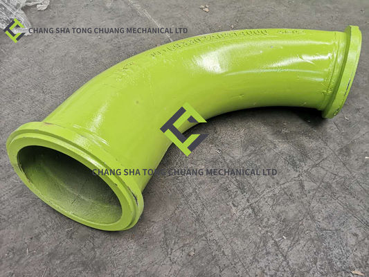 Zoomlion máy bơm bê tông phụ kiện số 2 Bend ống Jinnaite A0514000 ngoài cung 870mm